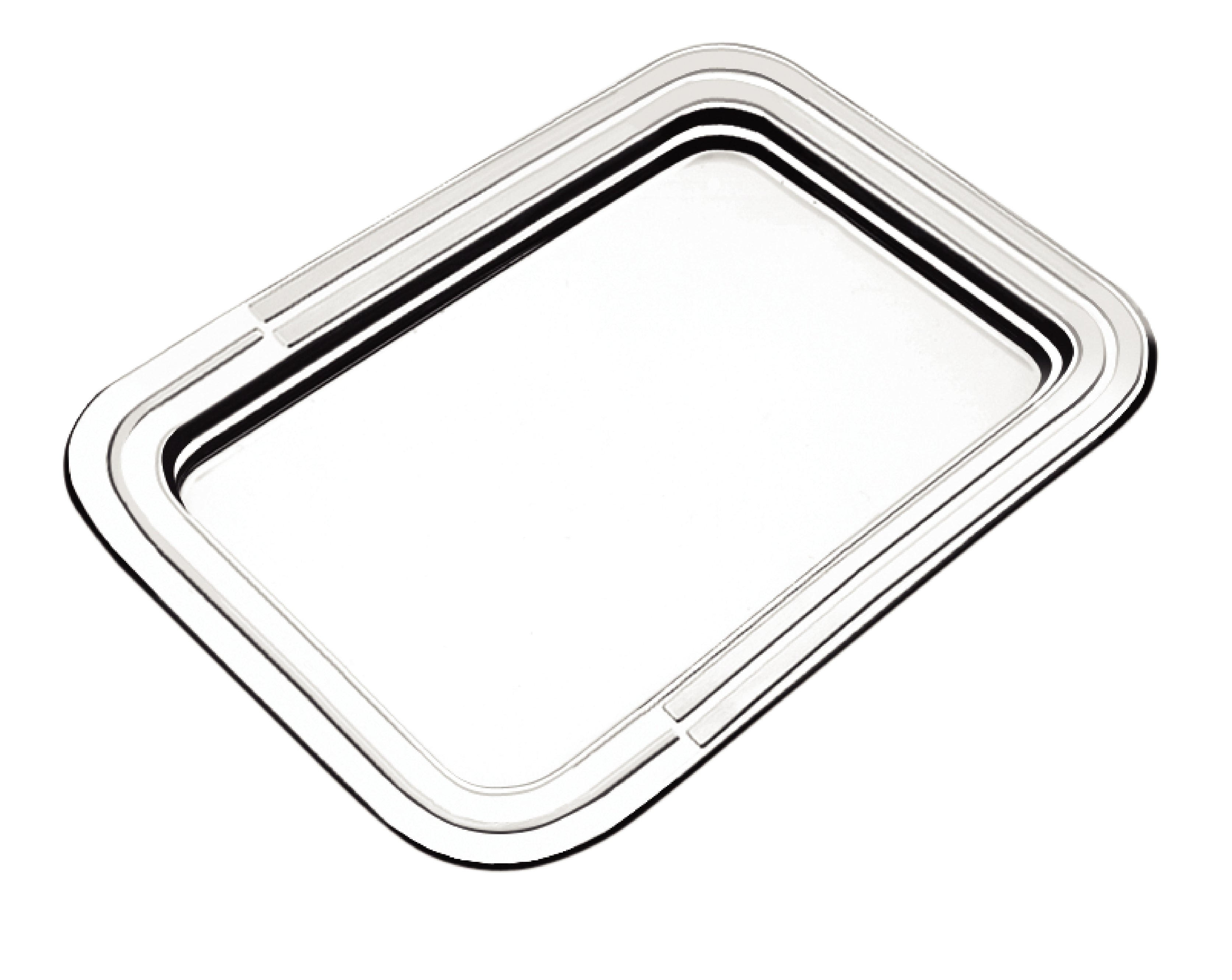 Tramontina Ciclo Stainless steel rectangular tray